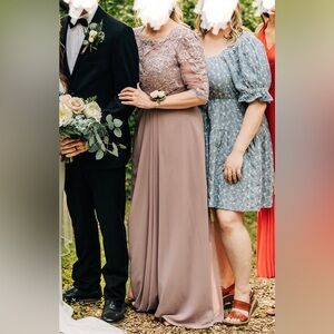 JJ’s House Mother of the Groom/Bride Dress Light Muted Purple